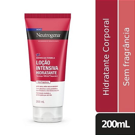 NEUTROGENA NORWEGIAN HIDRATANTE CORPORAL INTENSIVO 200ML - SEM FRAGRÂNCIA