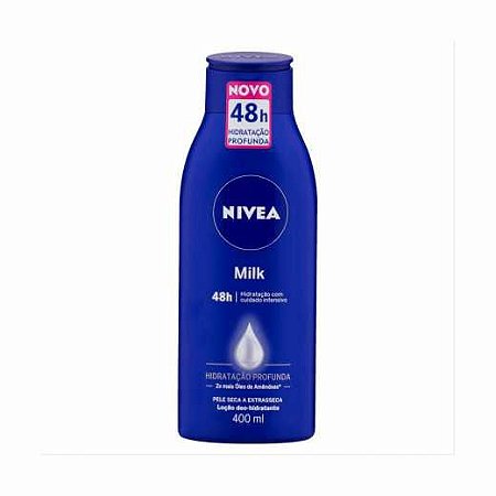 NIVEA LOÇÃO HIDRATANTE  400ML - MILK PELE SECA A EXTRASSECA
