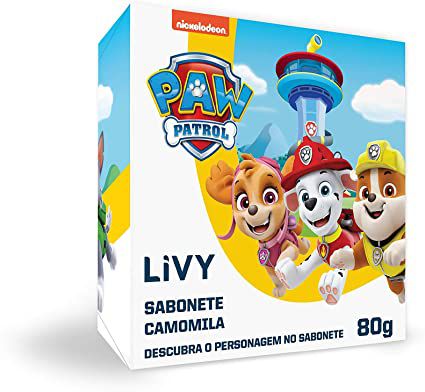 SABONETE INFANTIL PATRULHA CANINA 80G. - CAMOMILA