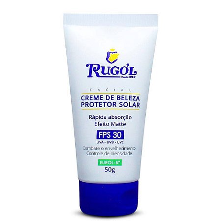 RUGOL CREME FACIAL DE BELEZA FPS30 50G.
