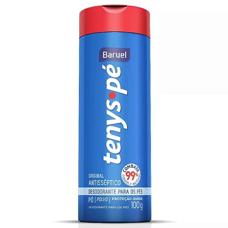 TALCO TÊNIS PÉ BARUEL 100G. - ORIGINAL