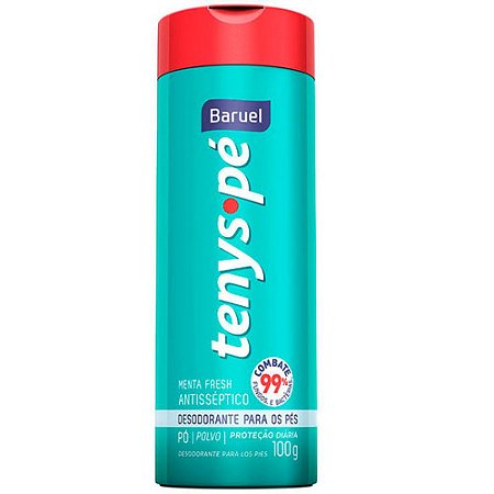 TALCO TÊNIS PÉ BARUEL 100G. - MENTA FRESH