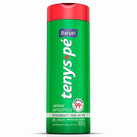 TALCO TÊNIS PÉ BARUEL 100G. - CANFORADO