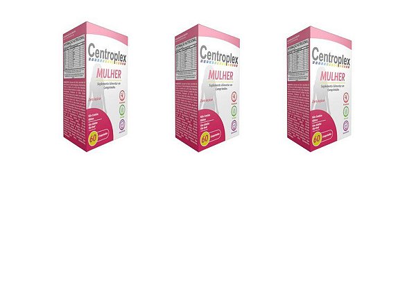CENTROPLEX MULHER CX.C/60 COMPRIMIDOS (C3P2)