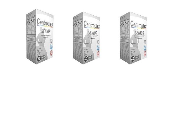 CENTROPLEX SÊNIOR CX.C/60 COMPRIMIDOS (C3P2)