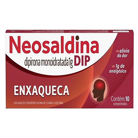 NEOSALDINA DIP 1G. C/10 COMPRIMIDOS