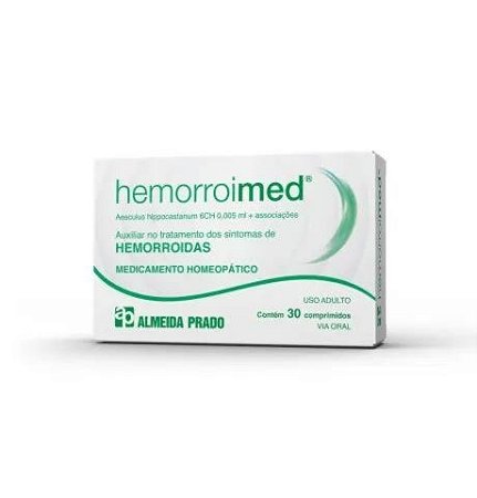 HEMORROIMED CX.C/30 COMPRIMIDOS ALMEIDA PRADO EXCLUSIVO
