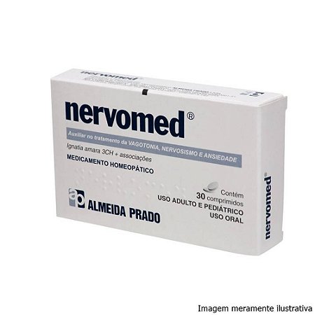 NERVOMED CX.C/30 COMPRIMIDOS ALMEIDA PRADO EXCLUSIVO