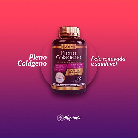 PLENO COLÁGENO VERISOL ALQUIMIA C/120 CÁPSULAS