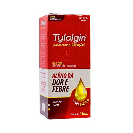 TYLALGIN 200MG/ML 15ML SB.LARANJA