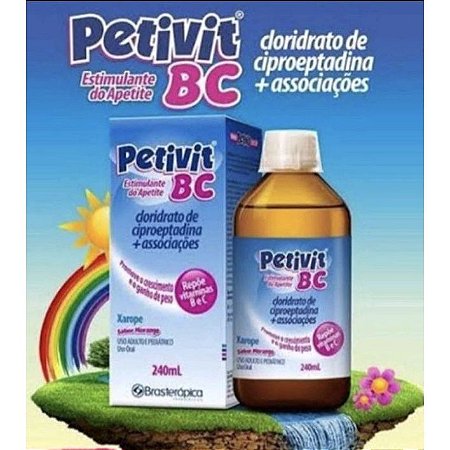 PETIVIT BC ESTIMULANTE APETITE 240ML SB.MORANGO
