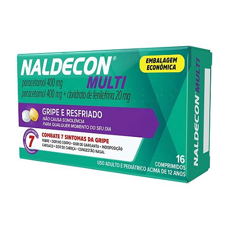 NALDECON MULTI C/16 COMPRIMIDOS