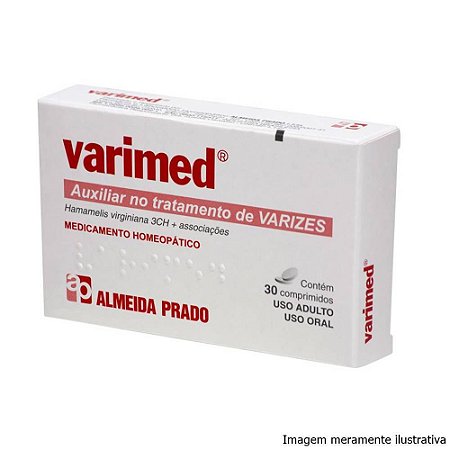 VARIMED CX.C/30 COMPRIMIDOS VARIZES ALMEIDA PRADO EXCLUSIVO