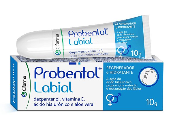 PROBENTOL LABIAL REGENERADOR E HIDRATANTE 10G.