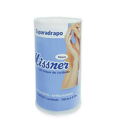 ESPARADRAPO MISSNER 10CM X 4,5M BRANCA