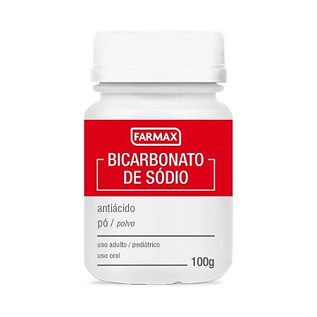 BICARBONATO DE SÓDIO POTE 100G. FARMAX