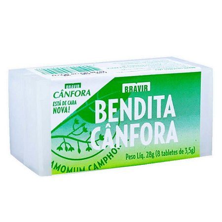CÂNFORA TABLETE CX.C/8 TABLETES BENDITA CÂNFORA  BRAVIR