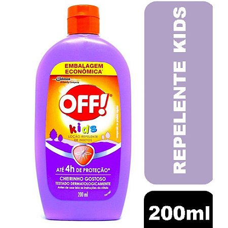 REPELENTE OFF KIDS LOÇÃO 200ML