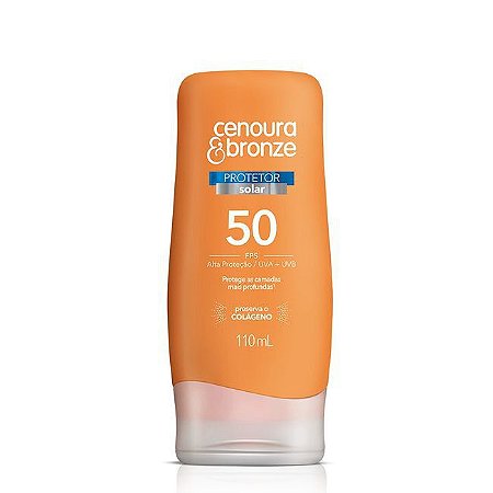 PROTETOR SOLAR CENOURA & BRONZE 50FPS 110ML