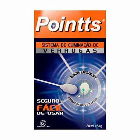 POINTTS SISTEMA ELIMINAÇÃO VERRUGAS 80ML