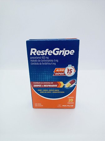 RESFEGRIPE CX.C/20 CÁPSULAS
