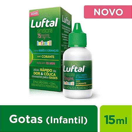 LUFTAL 75MG/ML INFANTIL FR.C/15ML SEM CORANTE
