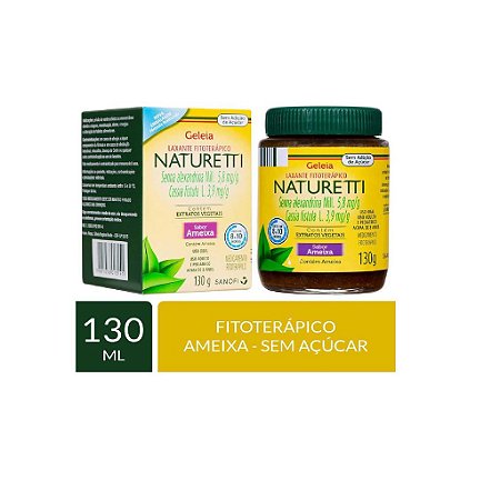 NATURETTI GELEIA 130G. SB. AMEIXA