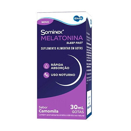 SOMINEX MELATONINA SLEEP FATS GOTAS 30ML SB.CAMOMILA
