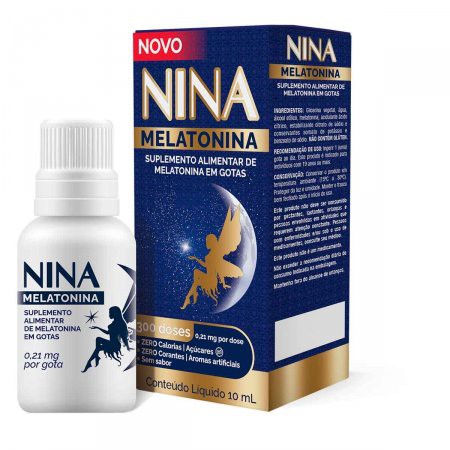 NINA MELATONINA SUPLEMENTO GOTAS 10ML