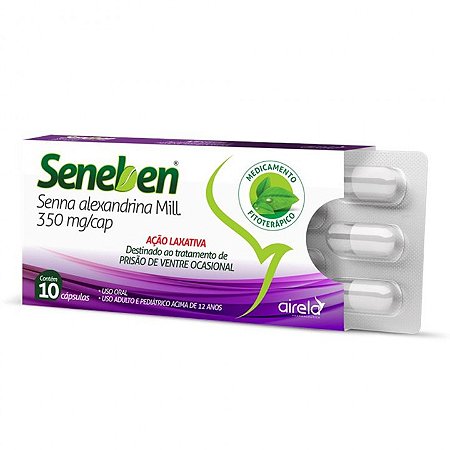SENEBEN 350MG /CAP C/10 CÁPSULAS