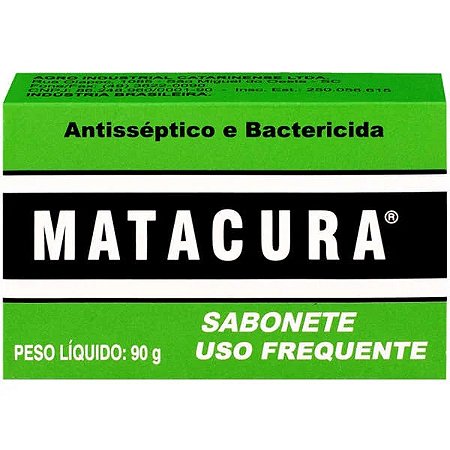 MATACURA SABONETE ANTISSÉPTICO E BACTERICIDA 90G.
