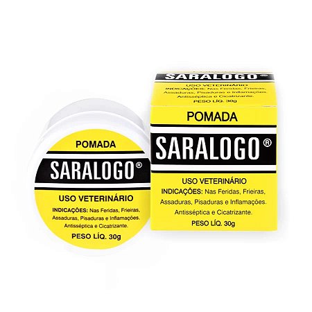 SARALOGO POMADA ANTISSÉPTICA E CICATRIZANTE 30G.
