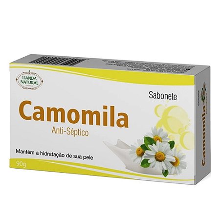 SABONETE CAMOMILA 90G LIANDA NATURAL