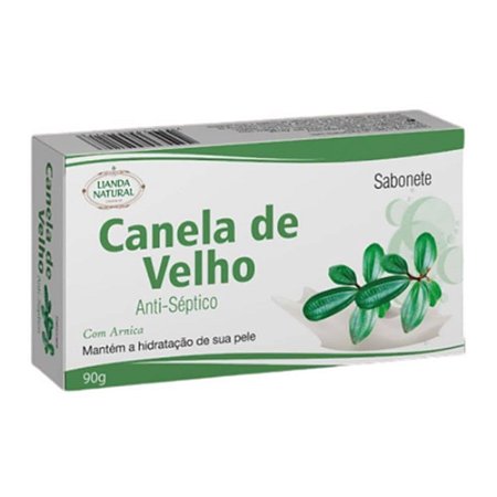SABONETE CANELA DE VELHO 90G LIANDA NATURAL