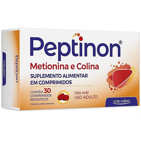 PEPTINON CX.C/30 COMP.REVESTIDOS COLINA METIONINA