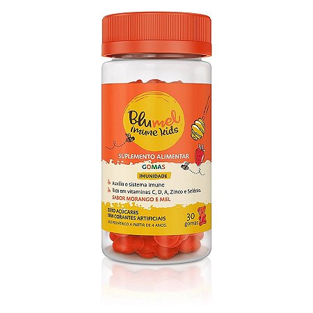 BLUMEL IMUNE KIDS SUPLEMENTO EM GOMAS C/30 GOMAS