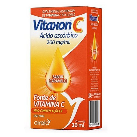 VITAXON C 200MG/ML GOTAS C/20ML SB.CARAMELO