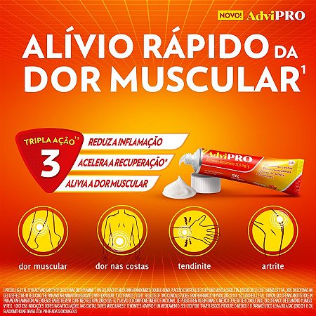 ADVIPRO GEL 11,6MG/G BISN.60G. (VALIDADE 06/2025)