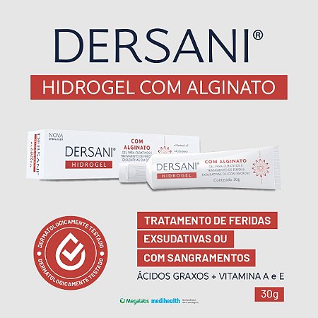 DERSANI HIDROGEL COM ALGINATO 30G.