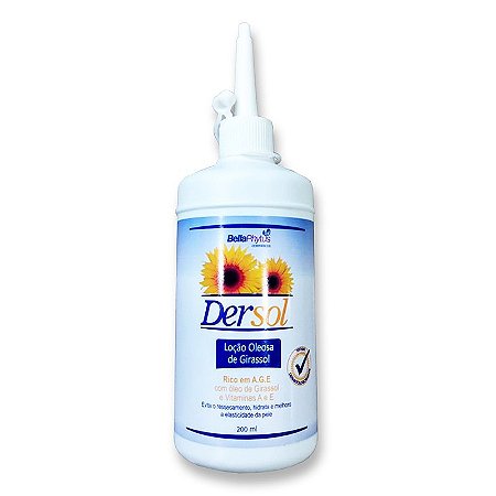 DERSOL LOÇÃO OLEOSA GIRASSOL A.G.E FR.C/200ML