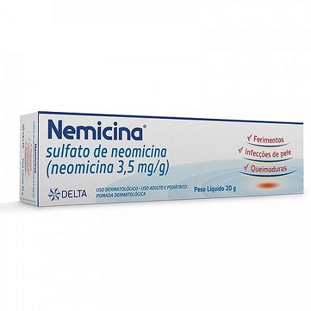 NEMICINA 3,5MG/G POMADA BISNAGA C/20G.