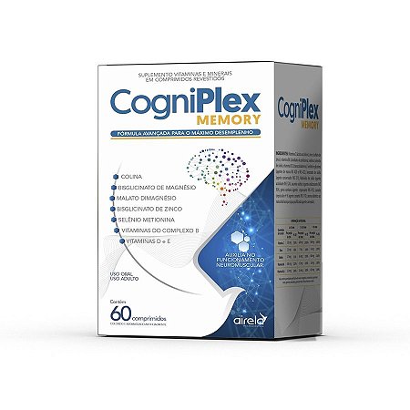 COGNIPLEX MEMORY SUPLEMENTO CX.C/60 COMPRIMIDOS