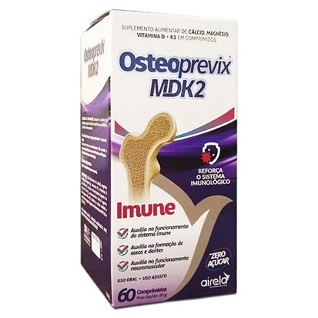 OSTEOPREVIX MDK2 CX.C/60 COMPRIMIDOS (VALIDADE 12/2025)