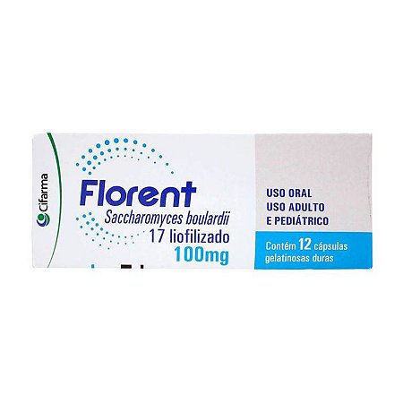 FLORENT 100MG CX.C/12 CÁPSULAS DURAS