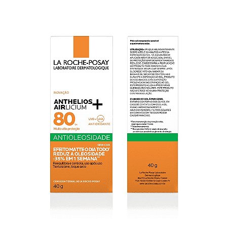 ANTHELIOS AIRLICIUM +80FPS ANTIOLIOSIDADE 40G.