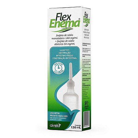 FLEX ENEMA LAXATIVO USO RETAL FR.C/130ML