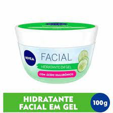 NIVEA FACIAL 5EM1 CREME HIDRATANTE ÁCIDO HIALURÔNICO + PEPINO GEL 100G.