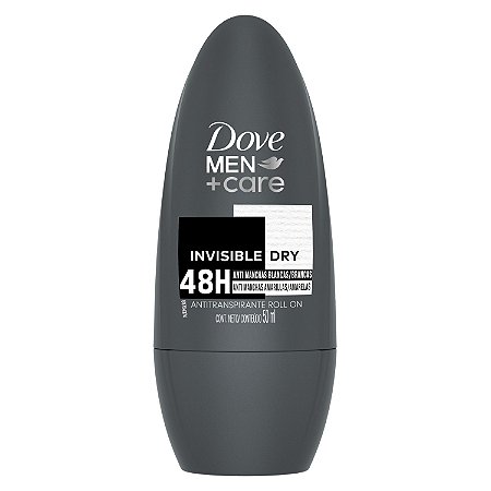 DOVE MEN CARE ANTITRANSPIRANTE ROLL-ON 50ML - INVISIBLE DRY