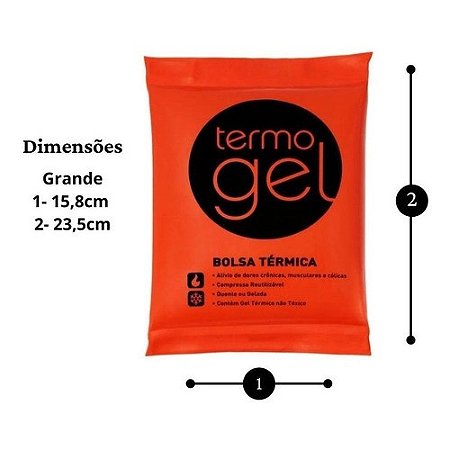 BOLSA TÉRMICA TERMOGEL TAMANHO GRANDE