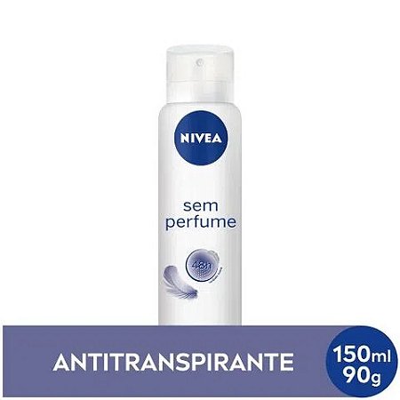 NIVEA ANTITRANSPIRANTE AEROSOL 150ML - SEM PERFUME